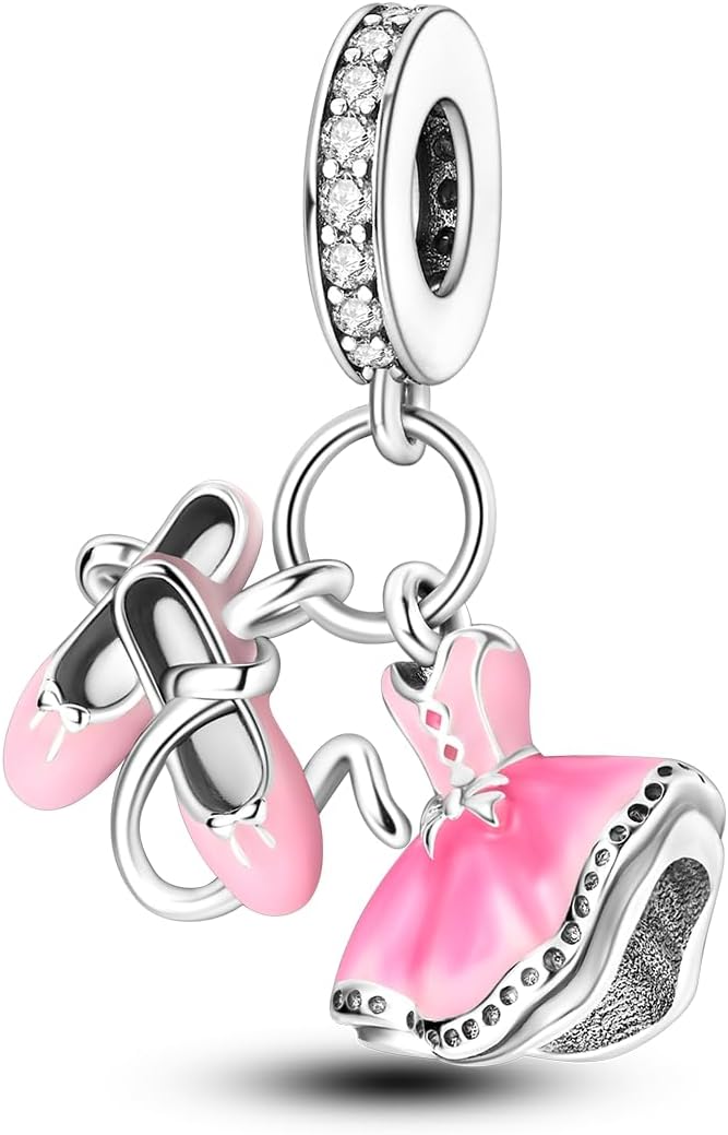 Hapour Store 925 Sterling Silver Charms for Bracelets Necklace European Jewelry Pendant Beads Charm for Women Mom - Image 1